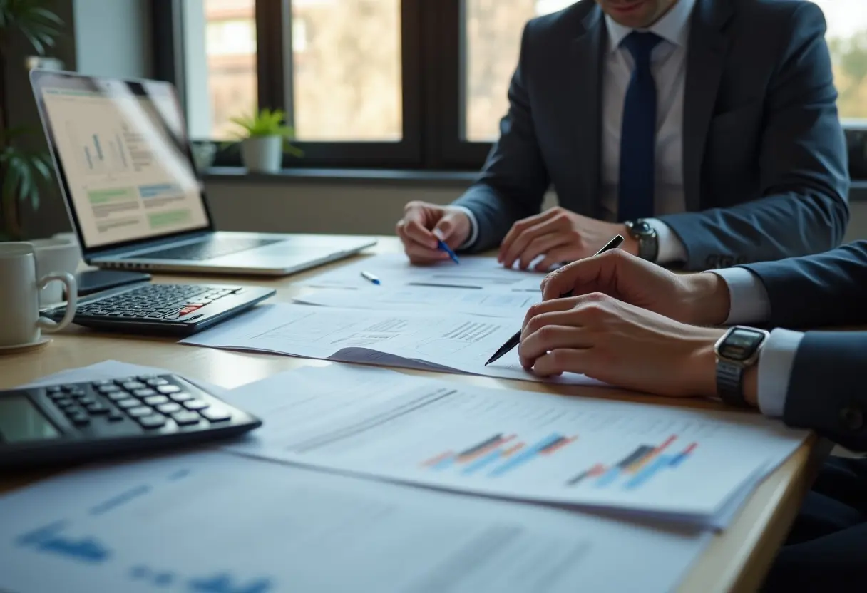 Strategic tax planning session